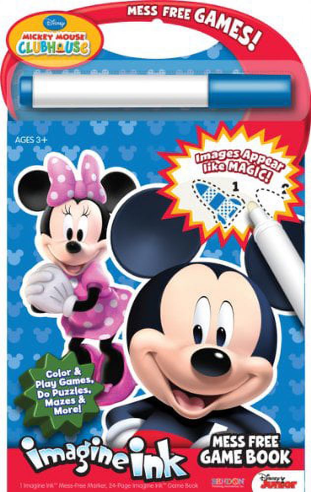 Bendon Disney Mickey Mouse Clubhouse Mess-Free Game Book 